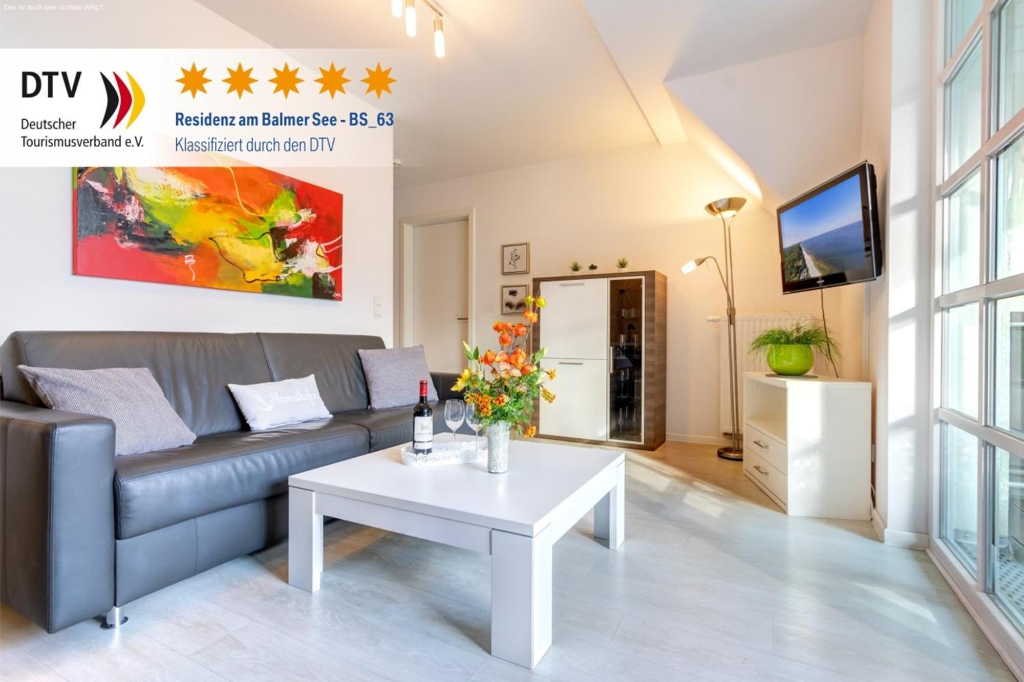 Residenz am Balmer See - FeWo 63 Exterior foto